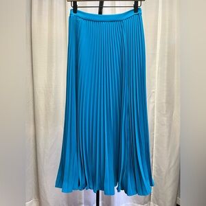 Boden Kristen Pleated Skirt in Bold Blue | size 4